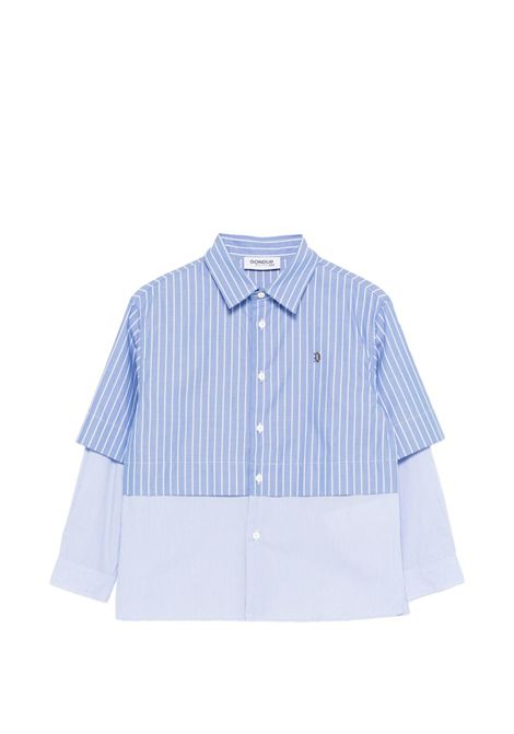 Camicia bicolore a righe DONDUP KIDS | DMCA049.0.CR016D128